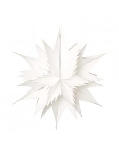 Estrella de papel metálico para la decoración de centros comerciales calles y tiendas