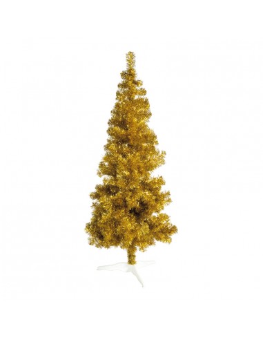 Árbol de Navidad de oropel deluxe para la decoración de navidad con bolas y accesorios