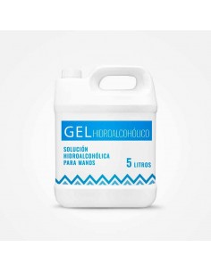 Gel desinfectante hidroalcohólico 5 litros contra el COVID-19