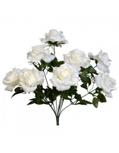 Ramillete de 9 rosas luxe para la decoración del día de los enamorados en centros comerciales tiendas