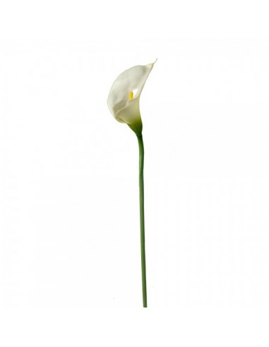 Flor lirio de agua o cala blanca 70cm-La Decoteca