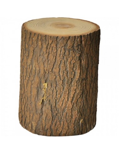 Imitación de tronco de árbol Ø15x20cm-La Decoteca