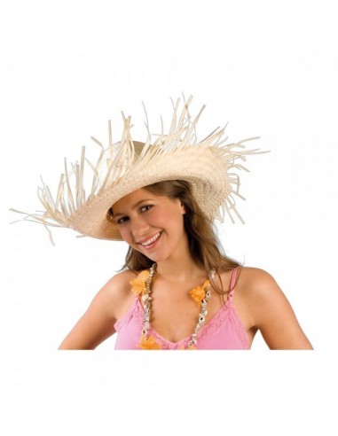 Sombrero caribeño sombrero de paja para escaparates en verano de tiendas o comercios