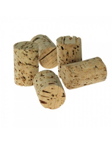 Corcho natural para la decoración de la vendimia en licorerías catas bodegas de vino