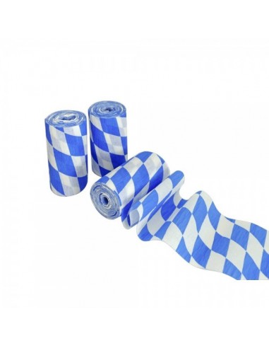 Cinta de papel colores de bavaria para la decoración de fiestas populares y escaparates