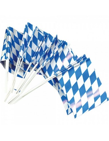 Banderas de bavaria oktoberfest para la decoración de fiestas populares y escaparates