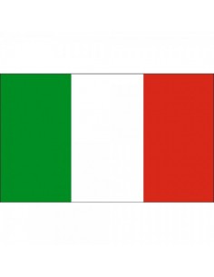 Bandera de italia para escaparates y decorar espacios de países y viajes
