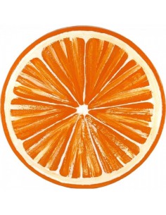 Rodaja de naranja xxl para escaparates y decorar espacios de países y viajes