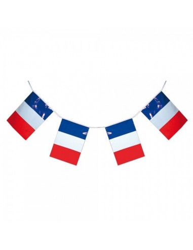 Banderines rectangulares con colores de francia para escaparates y decorar espacios de países y viajes