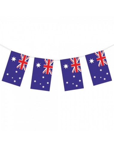 Banderines rectangulares de australia para escaparates y decorar espacios de países y viajes