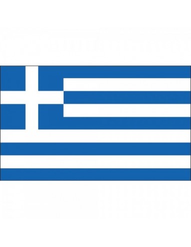 Bandera de mano de grecia para escaparates y decorar espacios de países y viajes