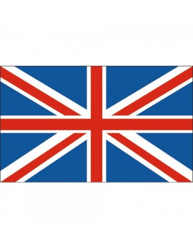 Bandera de mano de gran bretaña-reino unido para escaparates y decorar espacios de países y viajes