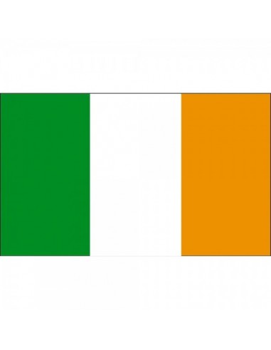 Bandera de mano de irlanda para escaparates y decorar espacios de países y viajes