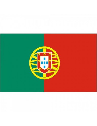 Bandera de mano de portugal para escaparates y decorar espacios de países y viajes