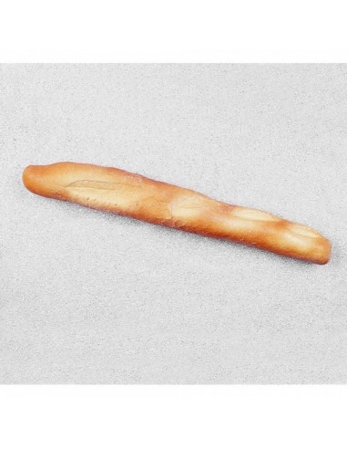 Imitación barra de pan de medio para panaderías pastelerías y escaparates de tiendas