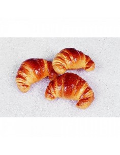 Imitación croissant marrón para panaderías pastelerías y escaparates de tiendas