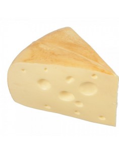 Imitación porción de queso emmental para queserías y charcuterías y escaparates de tiendas