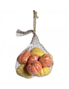 Imitación calabazas variadas para fruterías y la decoración de escaparates de tiendas o comercios