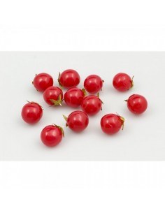 Imitación tomates cherry para fruterías y la decoración de escaparates de tiendas o comercios