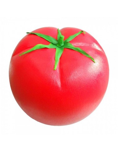 Imitación tomate grande rojo xl para fruterías y la decoración de escaparates de tiendas o comercios