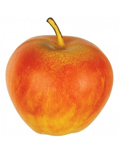 Imitación manzana roja-amarilla para fruterías y la decoración de escaparates de tiendas o comercios