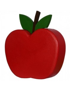 Imitación decoración manzana roja para fruterías y la decoración de escaparates de tiendas o comercios