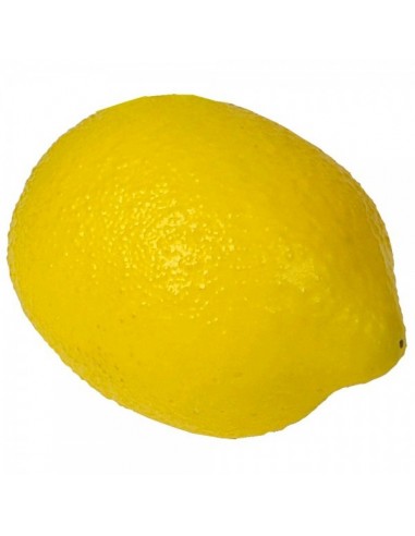 Imitación limón amarillo cítrico para fruterías y la decoración de escaparates de tiendas o comercios