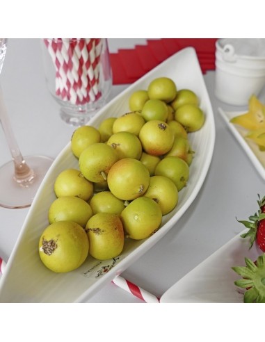 Imitación manzanas pequeñas para fruterías y la decoración de escaparates de tiendas o comercios