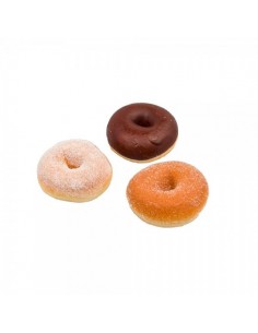 Imitación donuts chocolate azúcar para panaderías pastelerías y escaparates de tiendas
