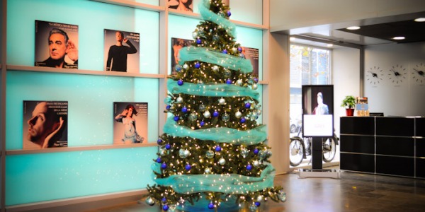 Árbol recepción oficinas